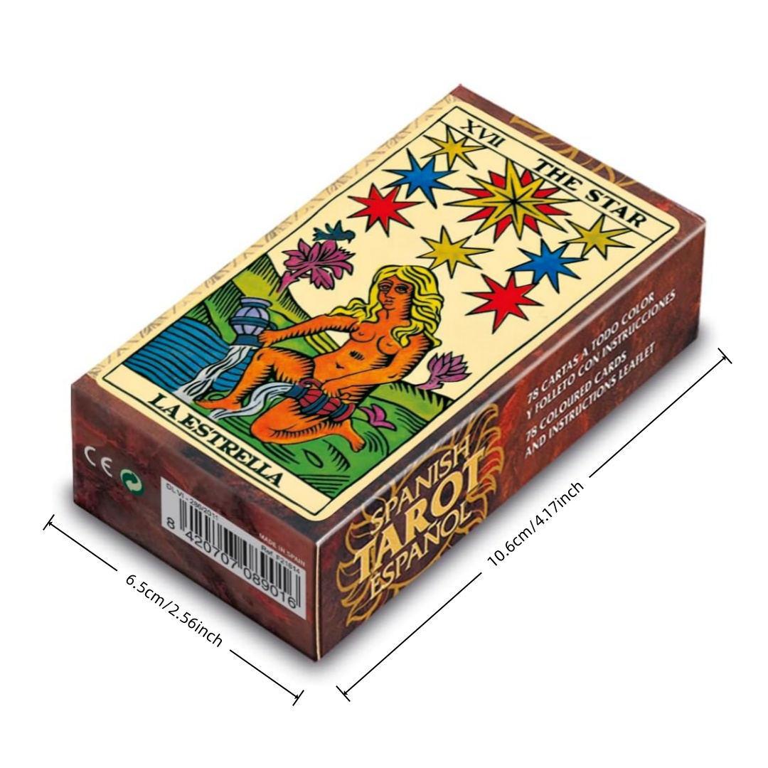Board Game Of Life - 78 Karten Klassische Marseille Tarotkarten Große
