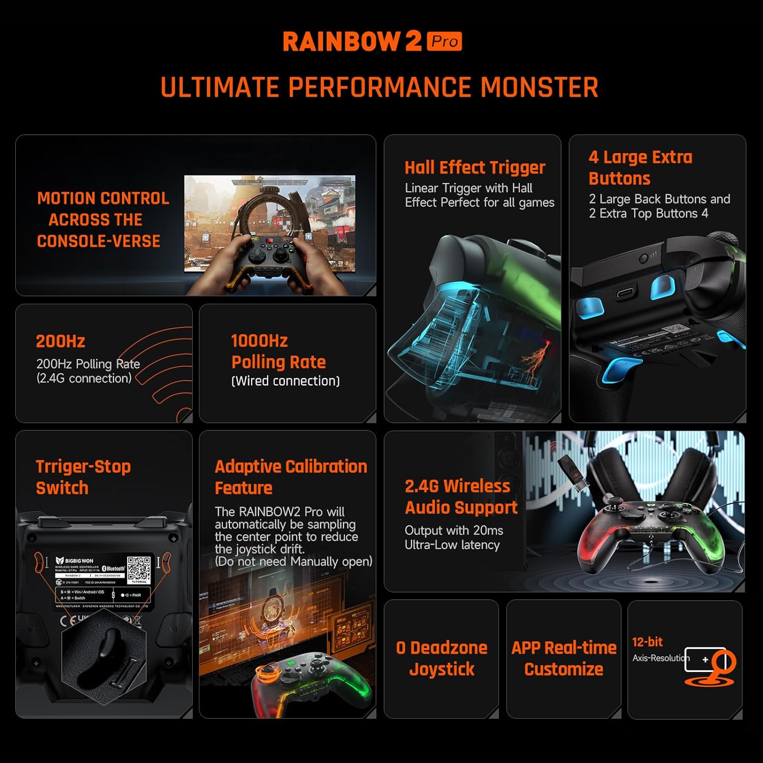 BIGBIG WON Rainbow 2 Pro Wirel – Board Game Android Bewertung und Preis